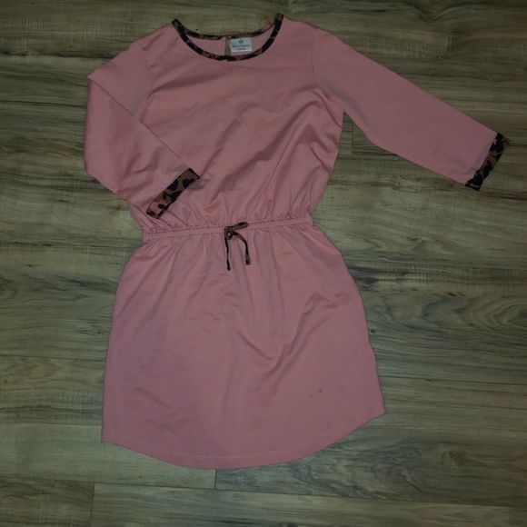 Hanna Andersson Other - 𝅺Hanna Andersson girls pink dress drawstring 150 12